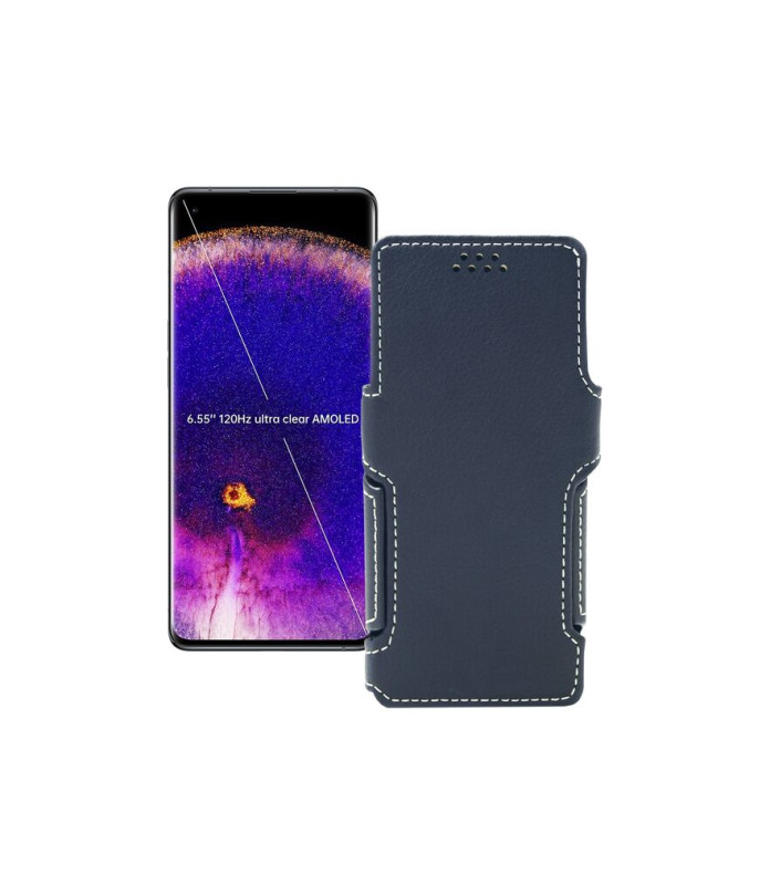 Чохол-книжка з екошкіри для телефону OPPO Find X5