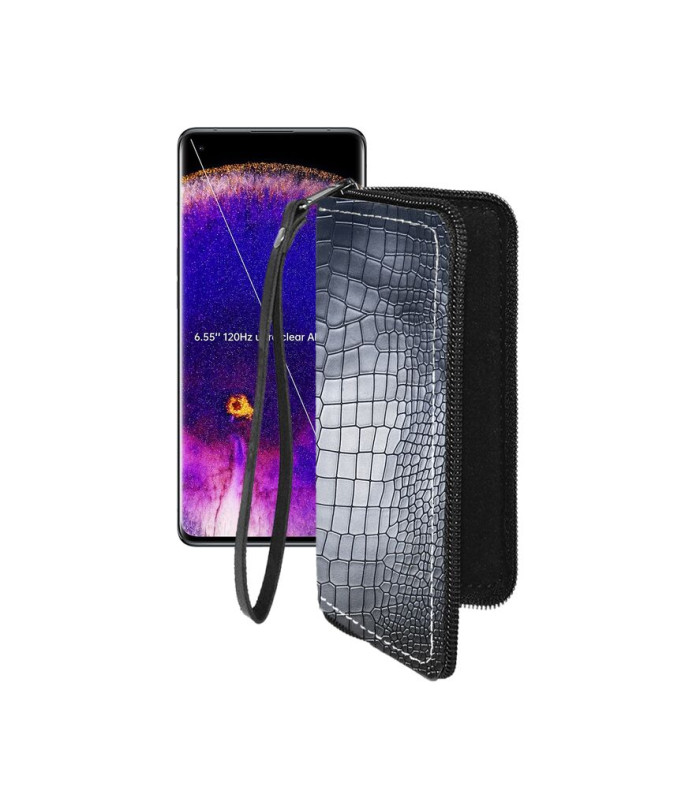 Чохол-гаманець з екошкіри для телефону OPPO Find X5