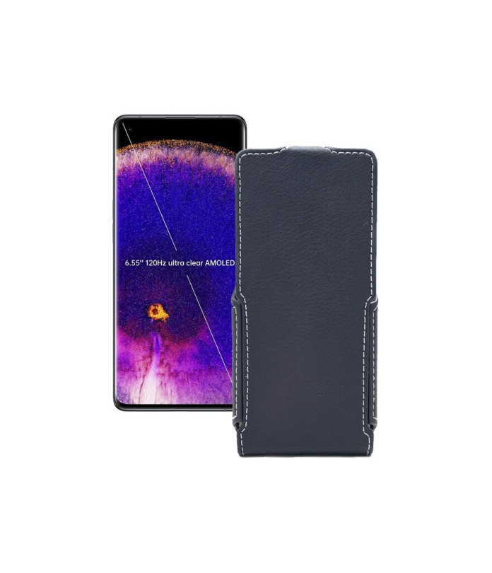 Чохол-флип з екошкіри для телефону OPPO Find X5