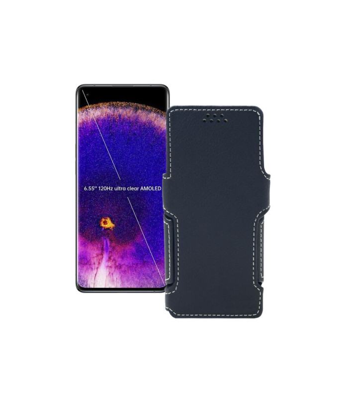 Чохол-книжка з екошкіри для телефону OPPO Find X5