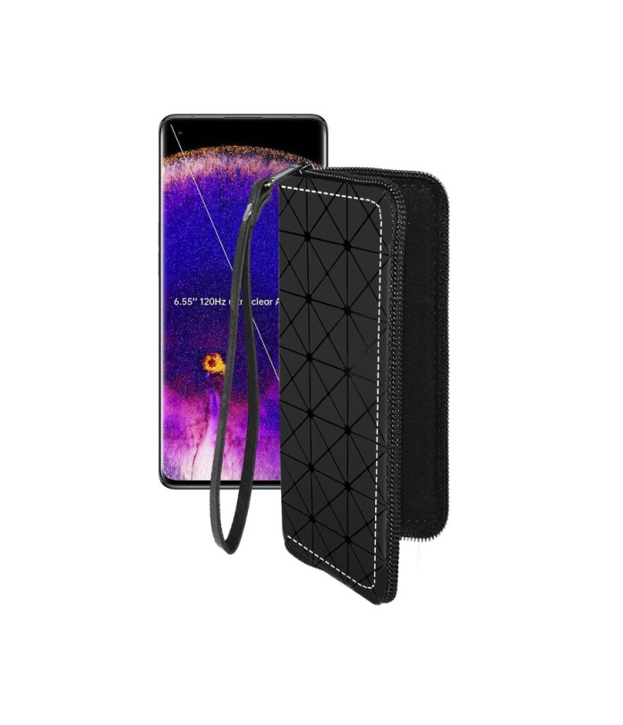 Чохол-гаманець з екошкіри для телефону OPPO Find X5