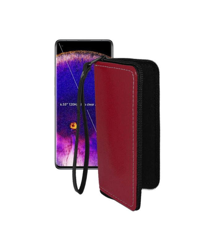 Чохол-гаманець з екошкіри для телефону OPPO Find X5