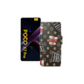 Чохол-книжка з екошкіри для телефону Xiaomi Poco X7 Pro