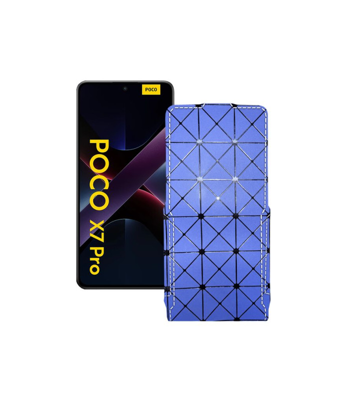 Чохол-флип з екошкіри для телефону Xiaomi Poco X7 Pro