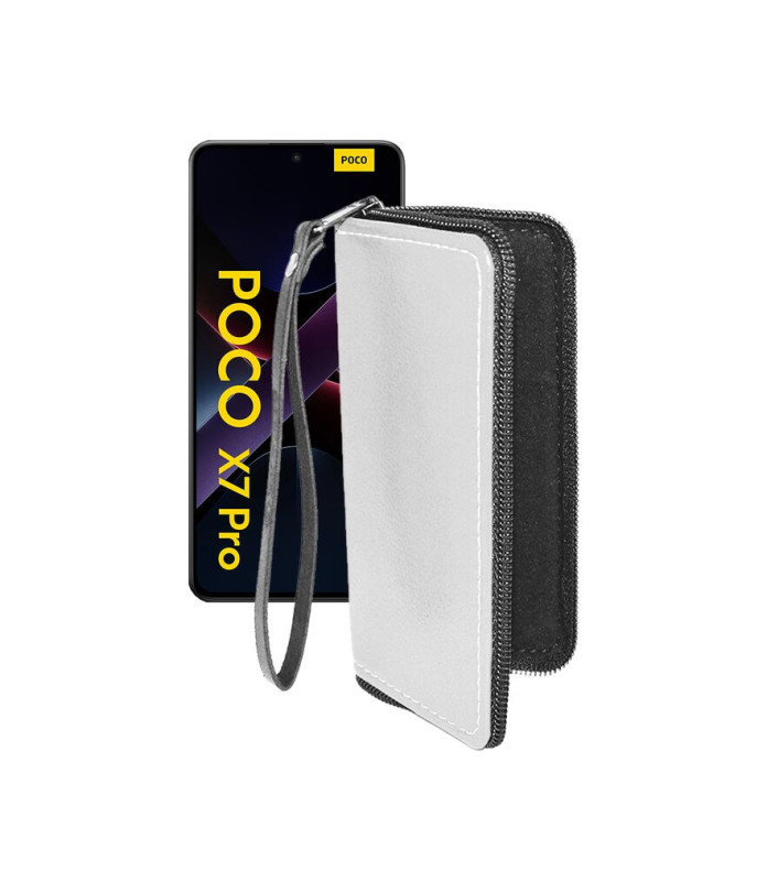Чохол-гаманець з екошкіри для телефону Xiaomi Poco X7 Pro