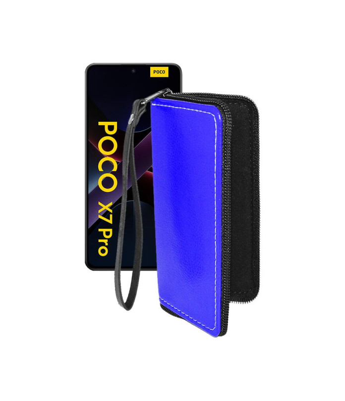 Чохол-гаманець з екошкіри для телефону Xiaomi Poco X7 Pro