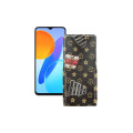 Чохол-флип з екошкіри для телефону Honor X8 5G