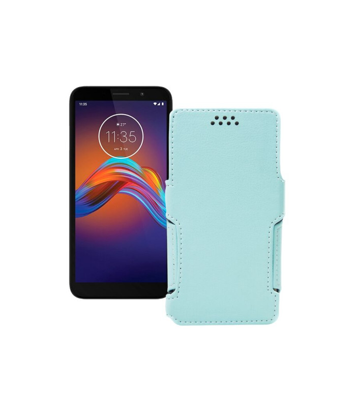 Чохол-книжка з екошкіри для телефону Motorola Moto e6