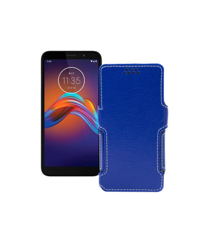 Чохол-книжка з екошкіри для телефону Motorola Moto e6