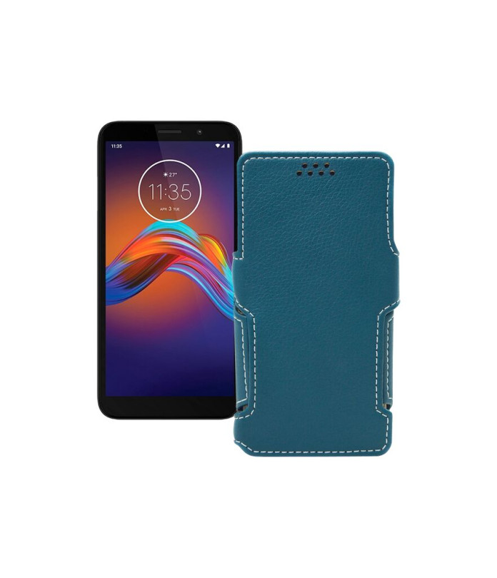 Чохол-книжка з екошкіри для телефону Motorola Moto e6