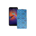 Чохол-флип з екошкіри для телефону Motorola Moto e6