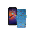 Чохол-книжка з екошкіри для телефону Motorola Moto e6