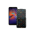 Чохол-флип з екошкіри для телефону Motorola Moto e6