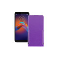 Чохол-флип з екошкіри для телефону Motorola Moto e6