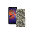 Чохол-флип з екошкіри для телефону Motorola Moto e6