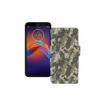 Чохол-книжка з екошкіри для телефону Motorola Moto e6