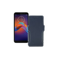 Чохол-книжка з екошкіри для телефону Motorola Moto e6