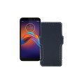 Чохол-книжка з екошкіри для телефону Motorola Moto e6