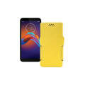 Чохол-книжка з екошкіри для телефону Motorola Moto e6