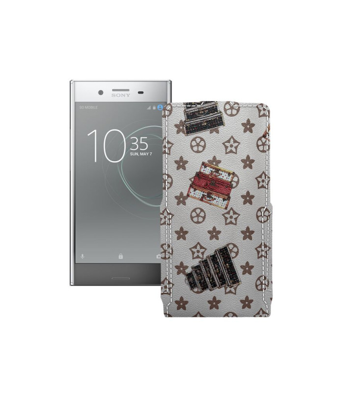 Чохол-флип з екошкіри для телефону Sony Xperia XZ Premium (G8141 G8142)