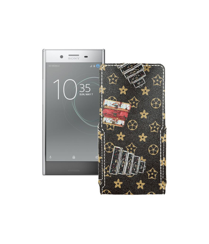 Чохол-флип з екошкіри для телефону Sony Xperia XZ Premium (G8141 G8142)