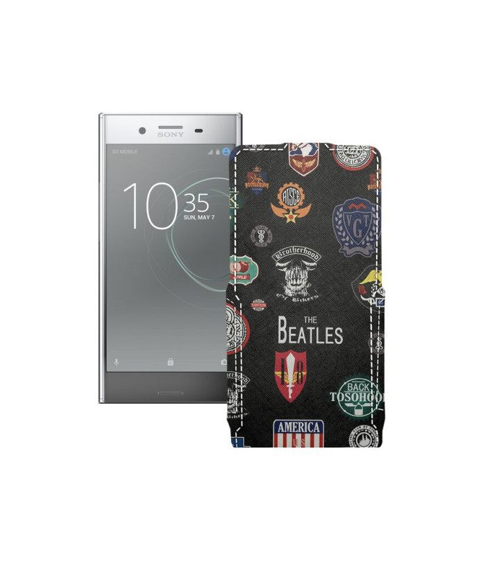 Чохол-флип з екошкіри для телефону Sony Xperia XZ Premium (G8141 G8142)