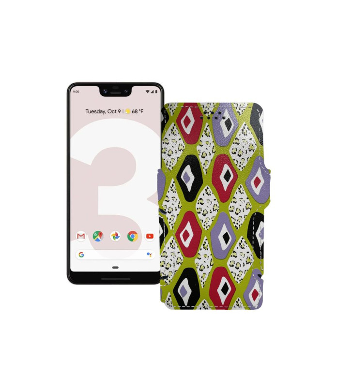 Чохол-книжка з екошкіри для телефону Google Pixel 3