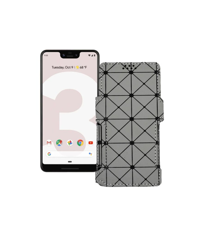 Чохол-книжка з екошкіри для телефону Google Pixel 3