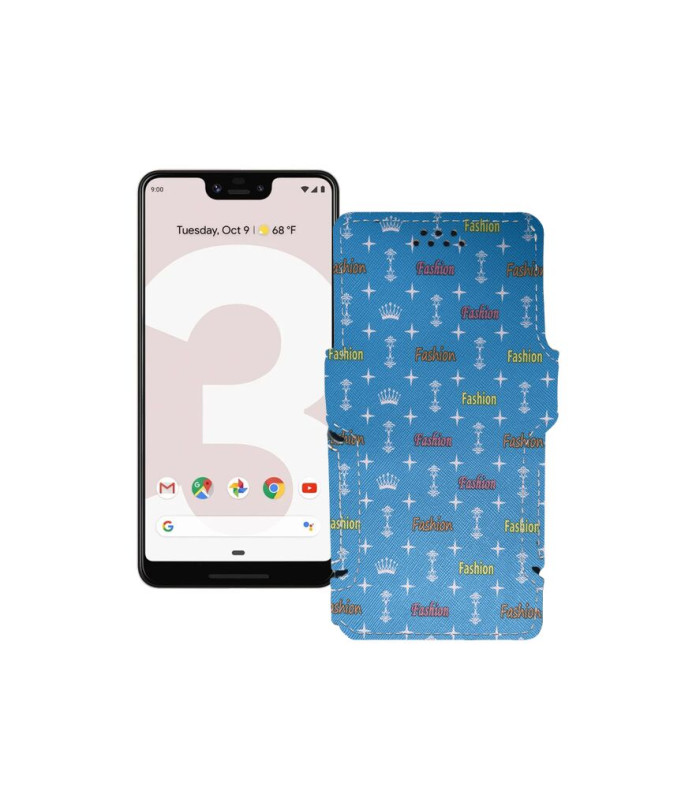 Чохол-книжка з екошкіри для телефону Google Pixel 3