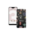 Чохол-флип з екошкіри для телефону Google Pixel 3