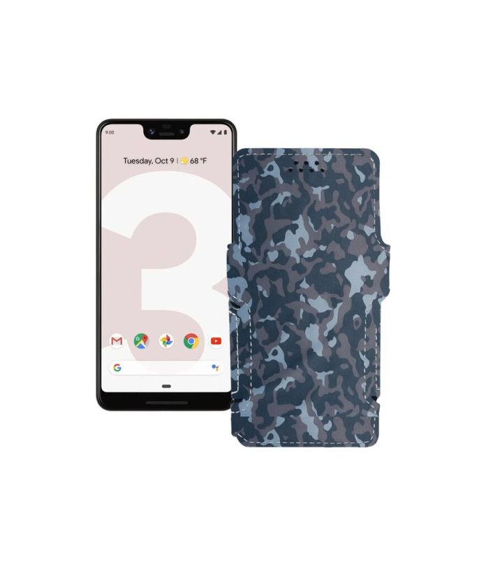 Чохол-книжка з екошкіри для телефону Google Pixel 3