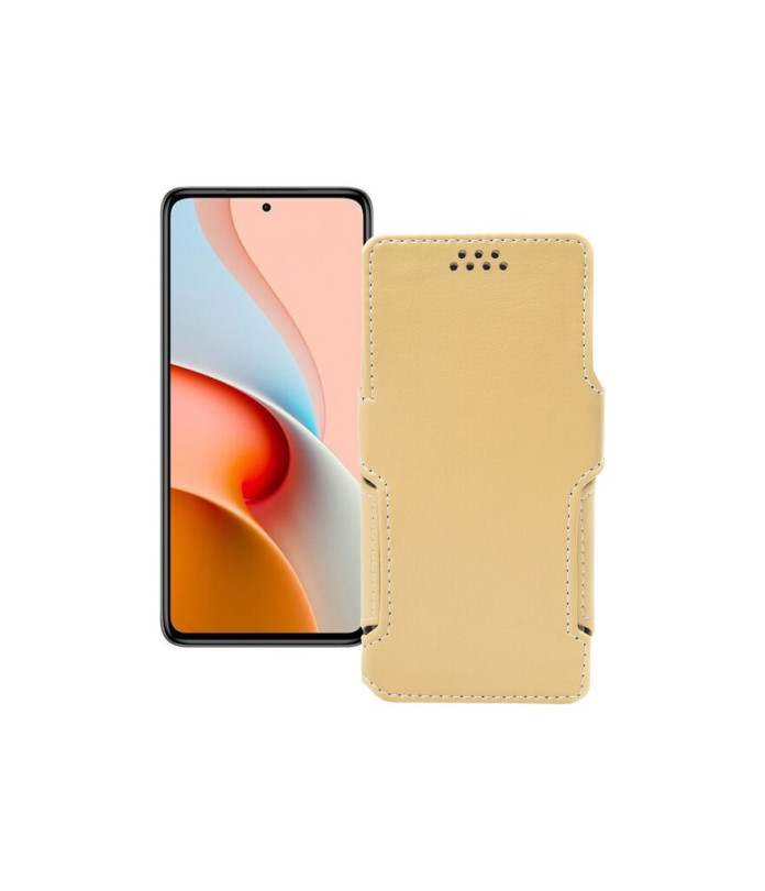 Чохол-книжка з екошкіри для телефону Xiaomi Redmi Note 9 Pro 5G 2020