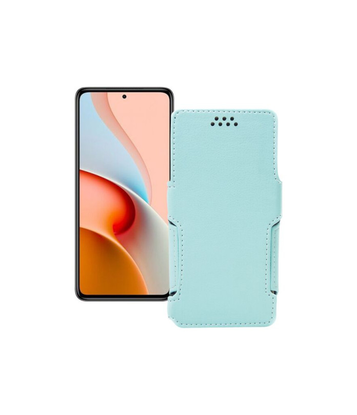 Чохол-книжка з екошкіри для телефону Xiaomi Redmi Note 9 Pro 5G 2020