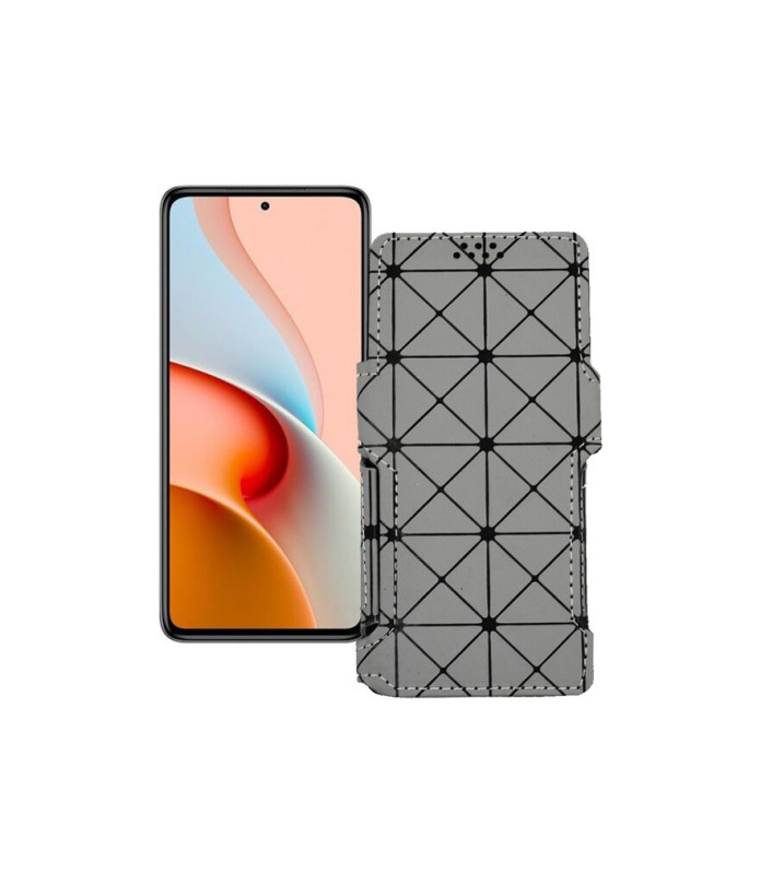 Чохол-книжка з екошкіри для телефону Xiaomi Redmi Note 9 Pro 5G 2020