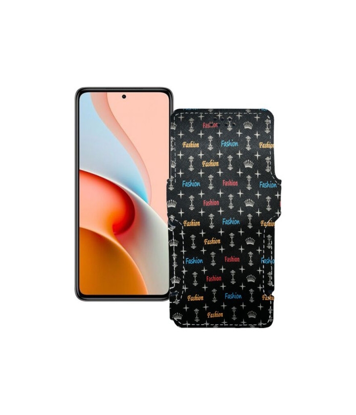 Чохол-книжка з екошкіри для телефону Xiaomi Redmi Note 9 Pro 5G 2020