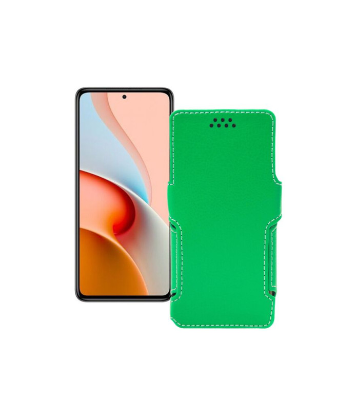 Чохол-книжка з екошкіри для телефону Xiaomi Redmi Note 9 Pro 5G 2020