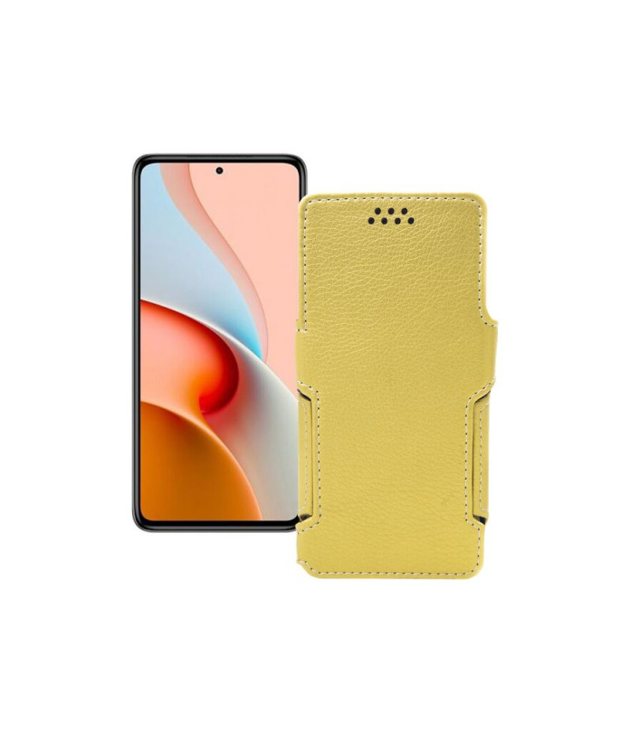 Чохол-книжка з екошкіри для телефону Xiaomi Redmi Note 9 Pro 5G 2020