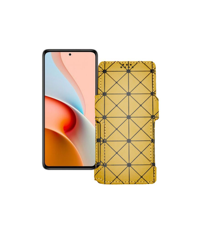 Чохол-книжка з екошкіри для телефону Xiaomi Redmi Note 9 Pro 5G 2020