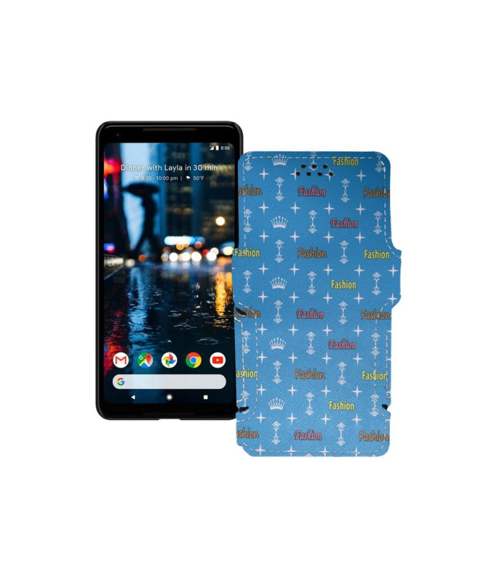 Чохол-книжка з екошкіри для телефону Google Pixel 2 XL