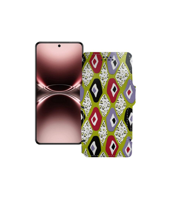 Чохол-книжка з екошкіри для телефону Vivo X200 ULTRA