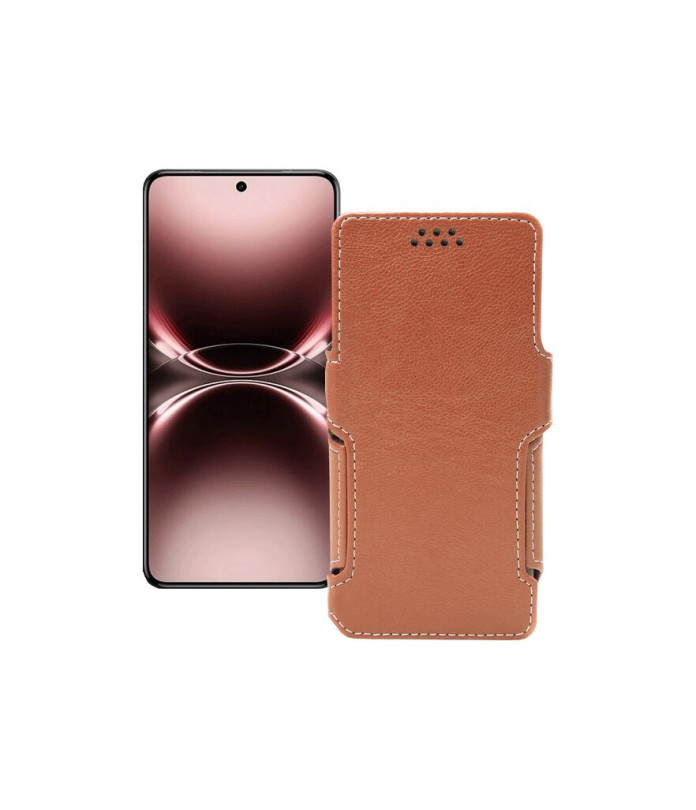 Чохол-книжка з екошкіри для телефону Vivo X200 ULTRA