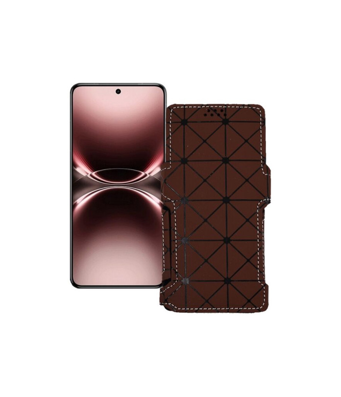 Чохол-книжка з екошкіри для телефону Vivo X200 ULTRA