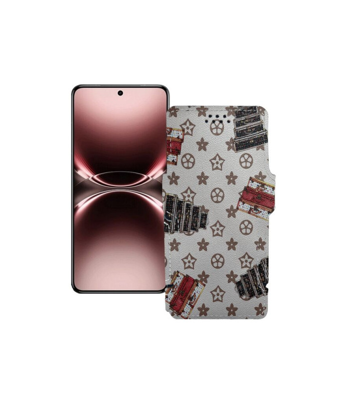 Чохол-книжка з екошкіри для телефону Vivo X200 ULTRA