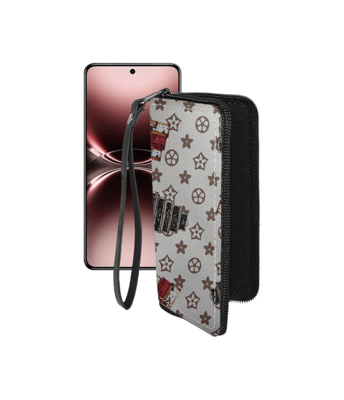 Чохол-гаманець з екошкіри для телефону Vivo X200 ULTRA