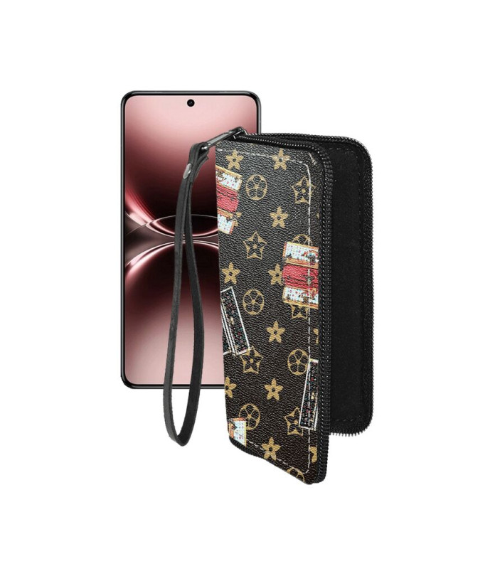 Чохол-гаманець з екошкіри для телефону Vivo X200 ULTRA