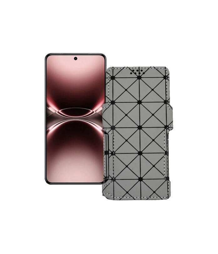 Чохол-книжка з екошкіри для телефону Vivo X200 ULTRA