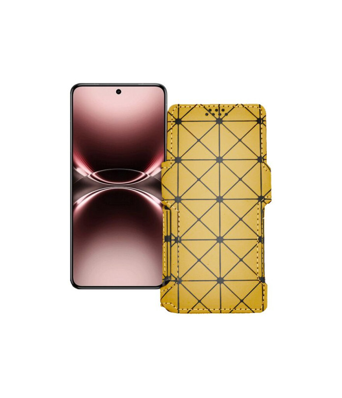 Чохол-книжка з екошкіри для телефону Vivo X200 ULTRA