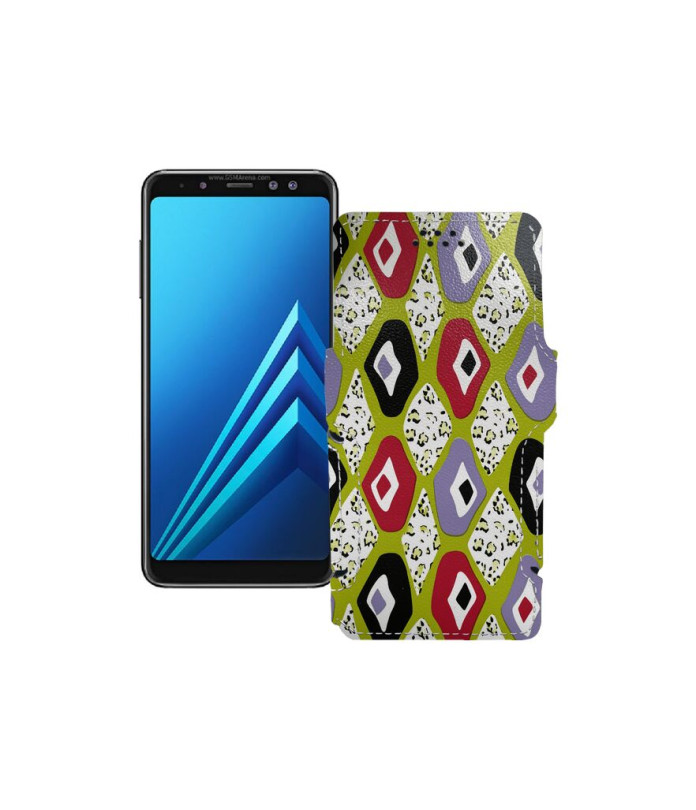 Чохол-книжка з екошкіри для телефону Samsung Galaxy A8 2018 (A530)