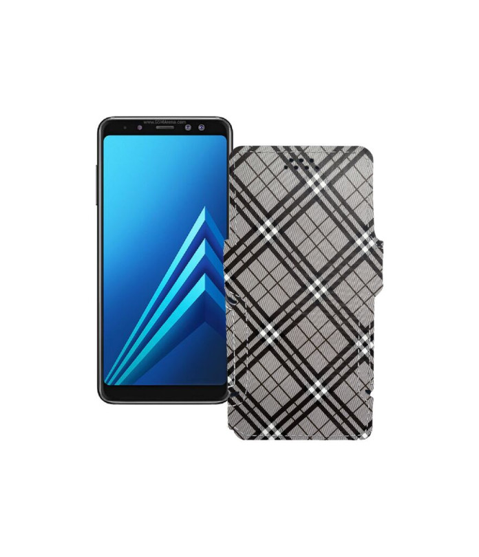 Чохол-книжка з екошкіри для телефону Samsung Galaxy A8 2018 (A530)