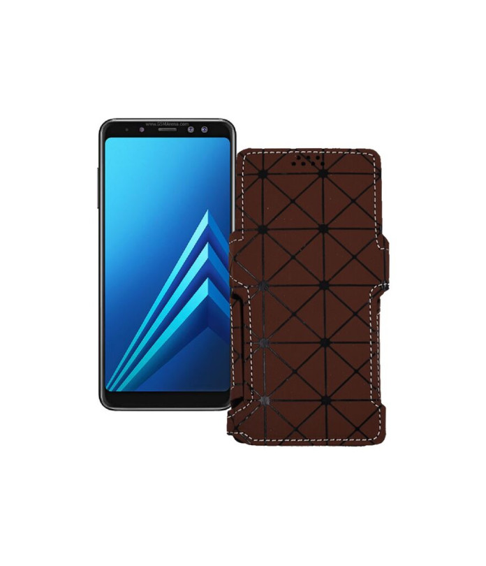 Чохол-книжка з екошкіри для телефону Samsung Galaxy A8 2018 (A530)